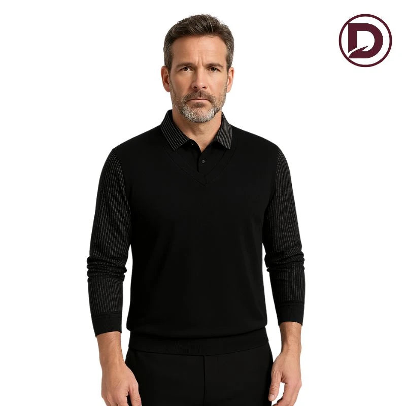 [PAGÁ 3 LLEVÁ 5] Camisa Polo Masculina Prestige en Tejido de Seda Gélida + REGALOS: Reloj, Billetera y Cinturón