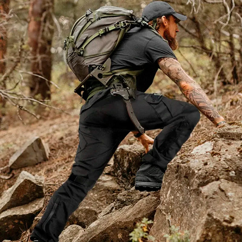 [Llevá 3, ¡Pagá 2!] Pantalón Militar Lionor en Tejido RipStop y Poliéster + REGALOS: Reloj Táctico, Cinturón Táctico y Mini Bag