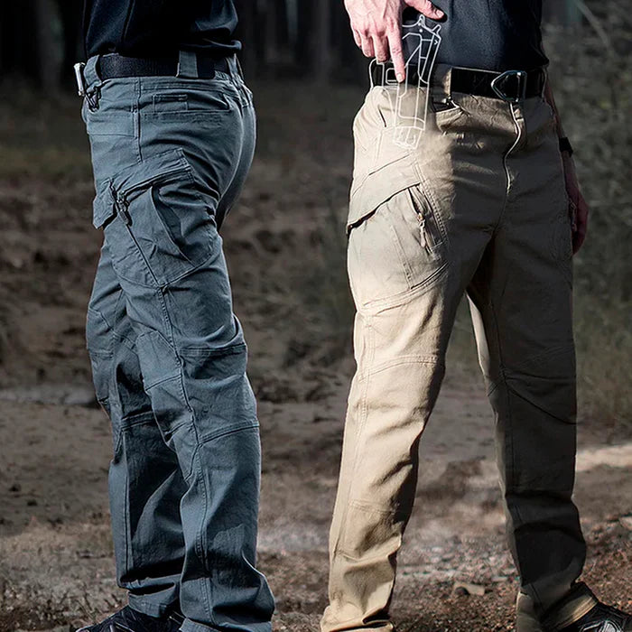 [Llevá 3, Pagá 2] Pantalón Militar Noir de Tela RipStop y Poliéster + REGALOS: Reloj Táctico y Cinturón Táctico