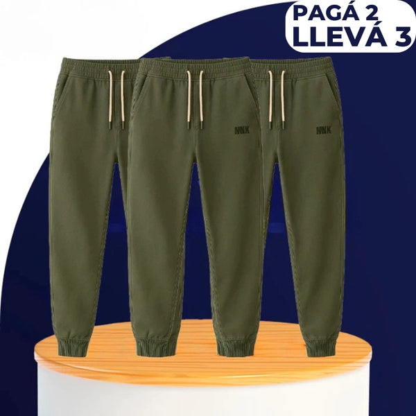 [Llevá 3, Pagá 2] Pantalón Masculino Dixon de Tela de Algodón y Poliéster (¡Auténtico y con estilo!)