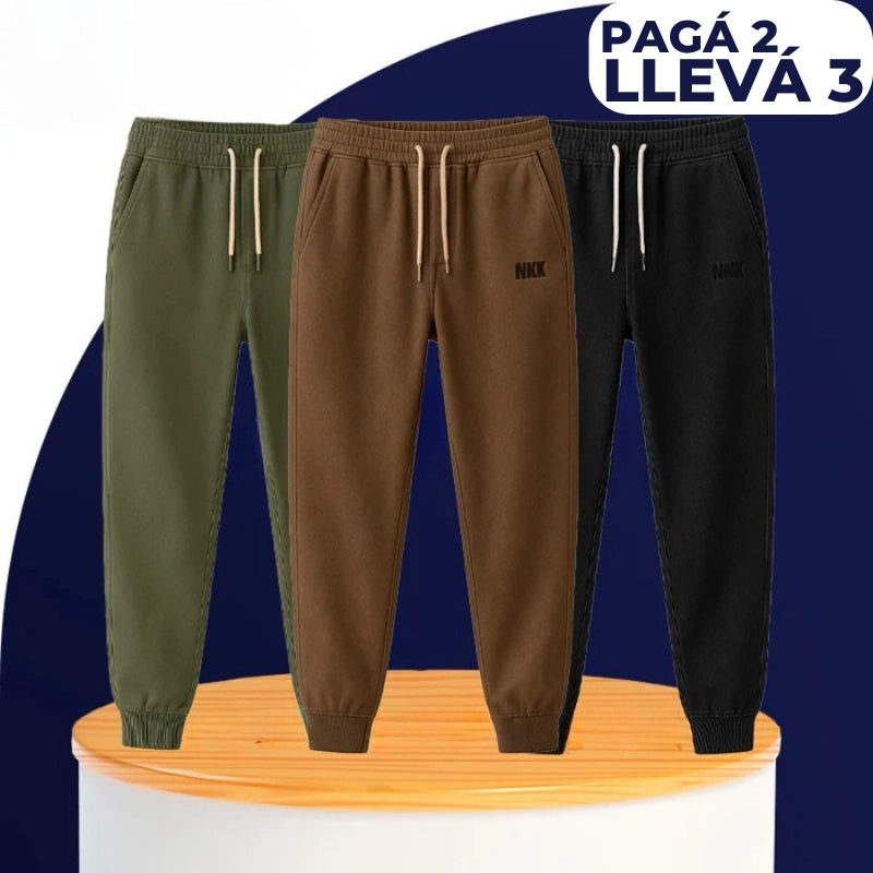 [Llevá 3, Pagá 2] Pantalón Masculino Dixon de Tela de Algodón y Poliéster (¡Auténtico y con estilo!)