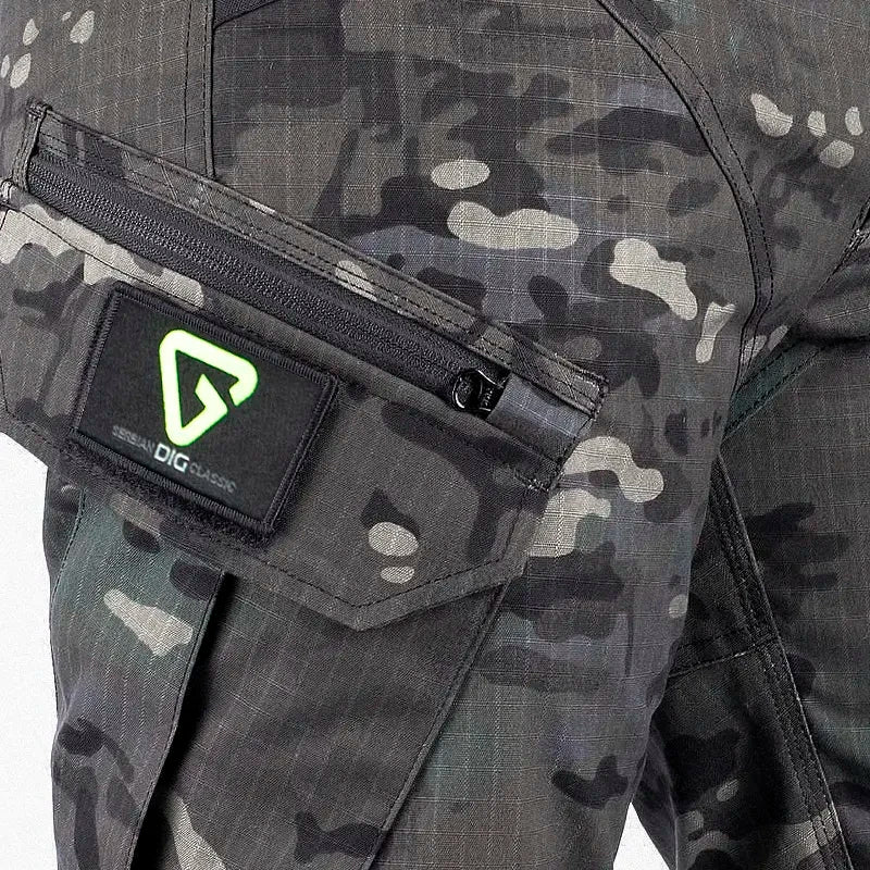 [Llevá 3, ¡Pagá 2!] Pantalón Militar Lionor en Tejido RipStop y Poliéster + REGALOS: Reloj Táctico, Cinturón Táctico y Mini Bag